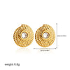 Boucle d&#39;Oreille Acier Inoxydable