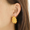Boucle d&#39;Oreille Acier Inoxydable Pendante