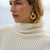 Boucle d'Oreille Acier Inoxydable Pendante