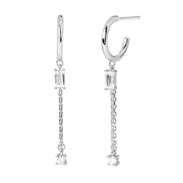 Boucle d'Oreille Anneau Pendante