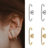 Boucle d&#39;Oreille Arc de Cercle