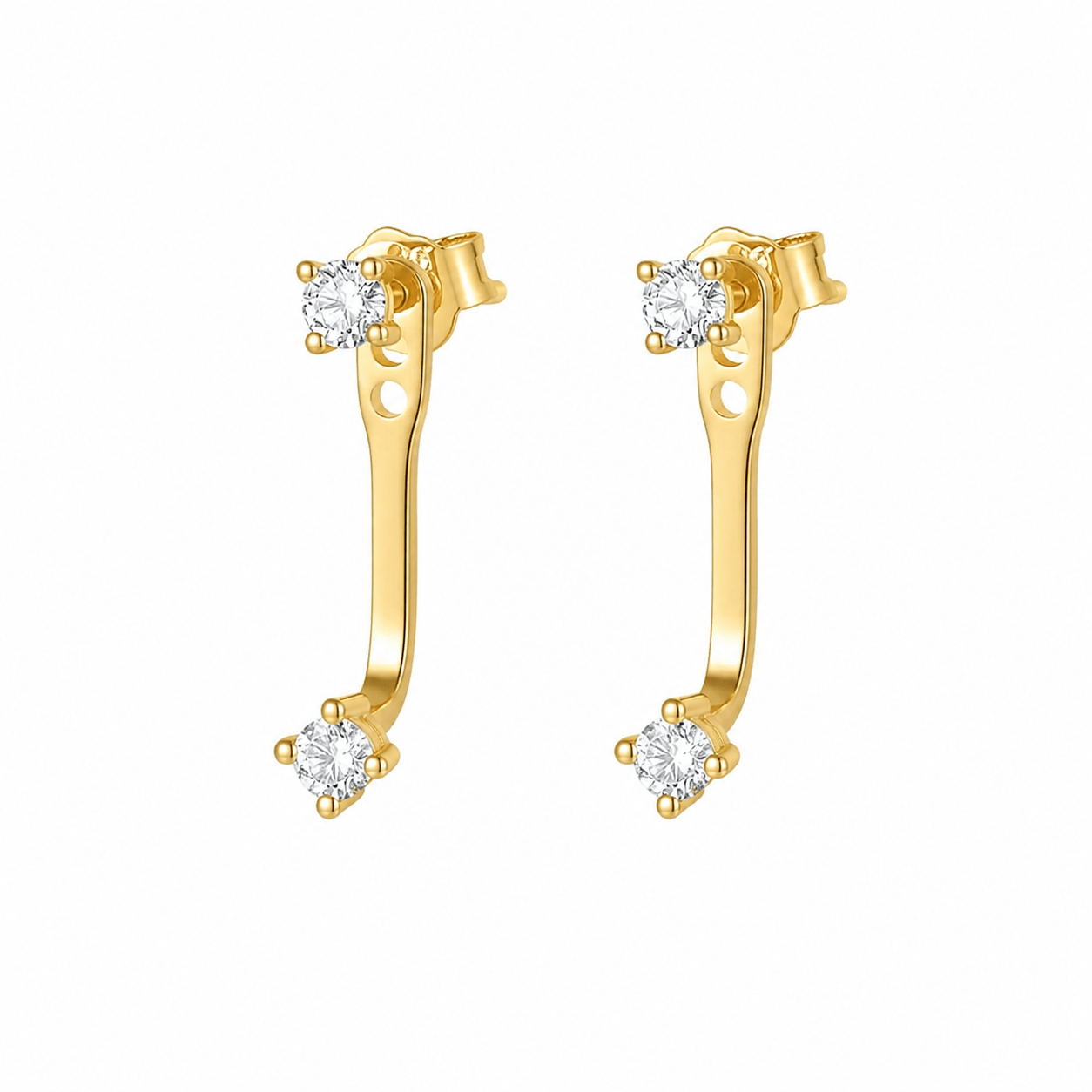 Boucle d'Oreille Contour Lobe