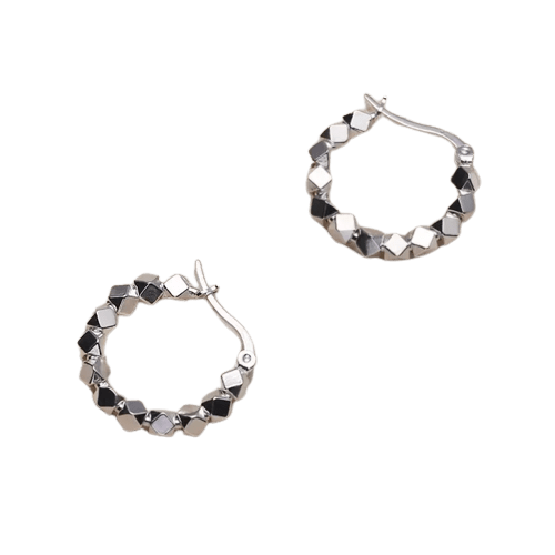 Boucle d'Oreille Creole Argent