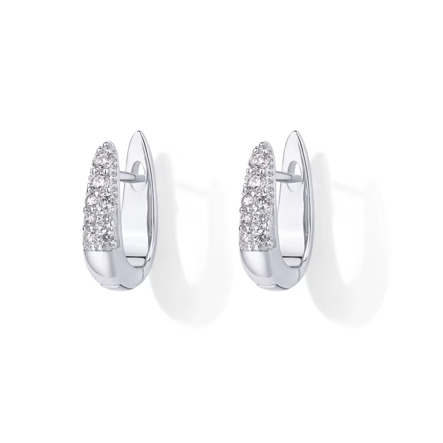 Boucle d&#39;Oreille Croissant de Lune