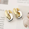 Boucle d&#39;Oreille Double Anneaux