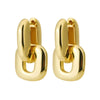 Boucle d&#39;Oreille Double Anneaux