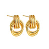 Boucle d Oreille en Acier Inoxydable