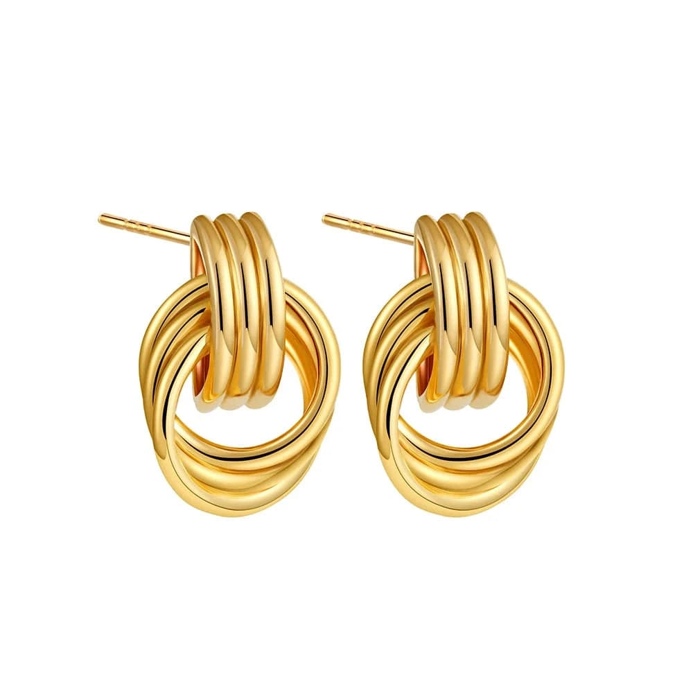Boucle d Oreille en Acier Inoxydable