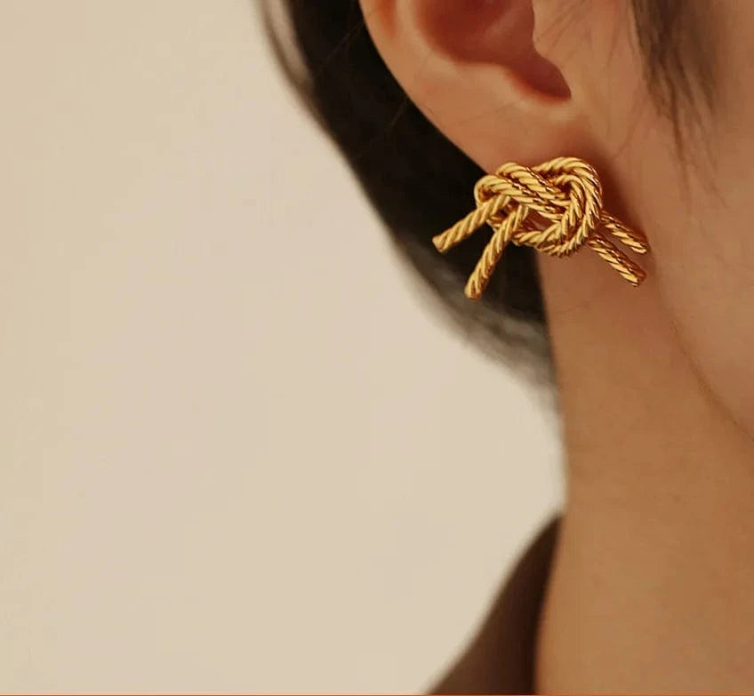 Boucle d Oreille en Acier Inoxydable