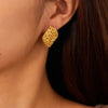 Boucle d Oreille en Acier Inoxydable