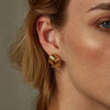 Boucle d Oreille en Acier Inoxydable