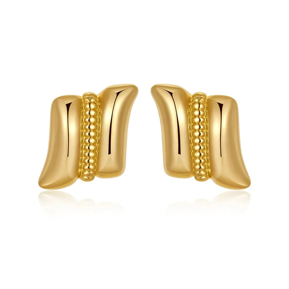 Boucle d Oreille en Acier Inoxydable