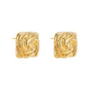 Boucle d Oreille en Acier Inoxydable