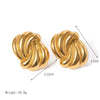 Boucle d&#39;Oreille Femme Acier Inoxydable