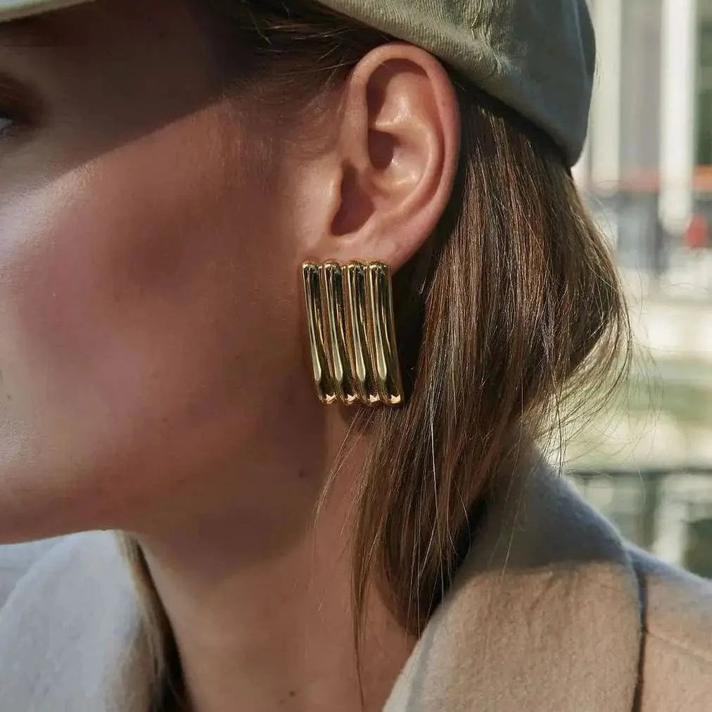 Boucle d&#39;Oreille Femme Acier Inoxydable