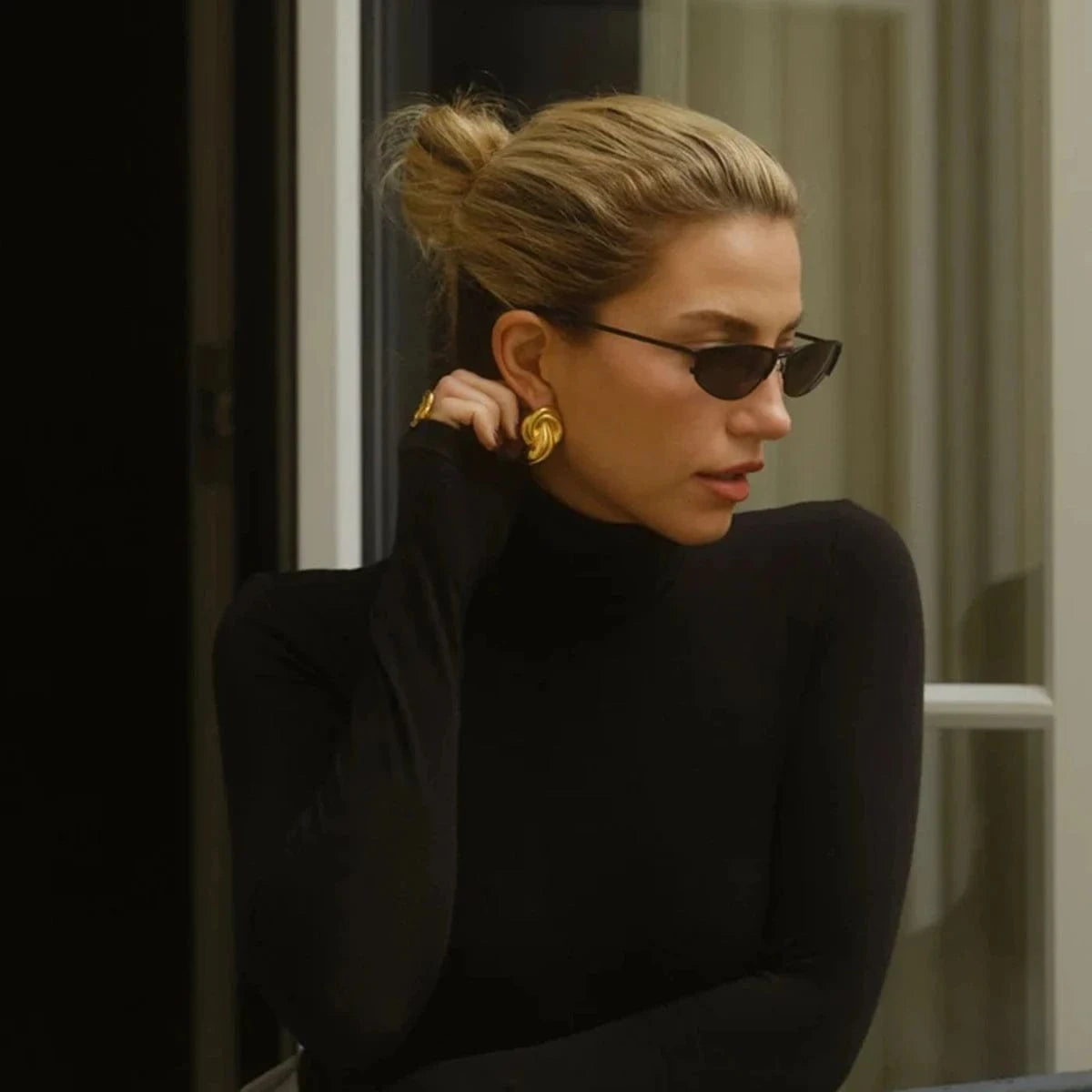 Boucle d&#39;Oreille Femme Acier Inoxydable