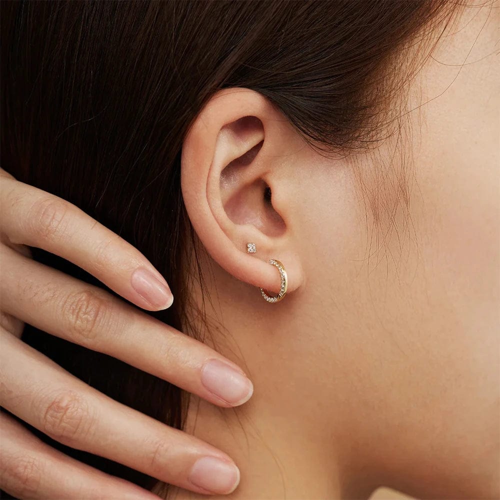 Boucle d&#39;Oreille Femme Petite Creole