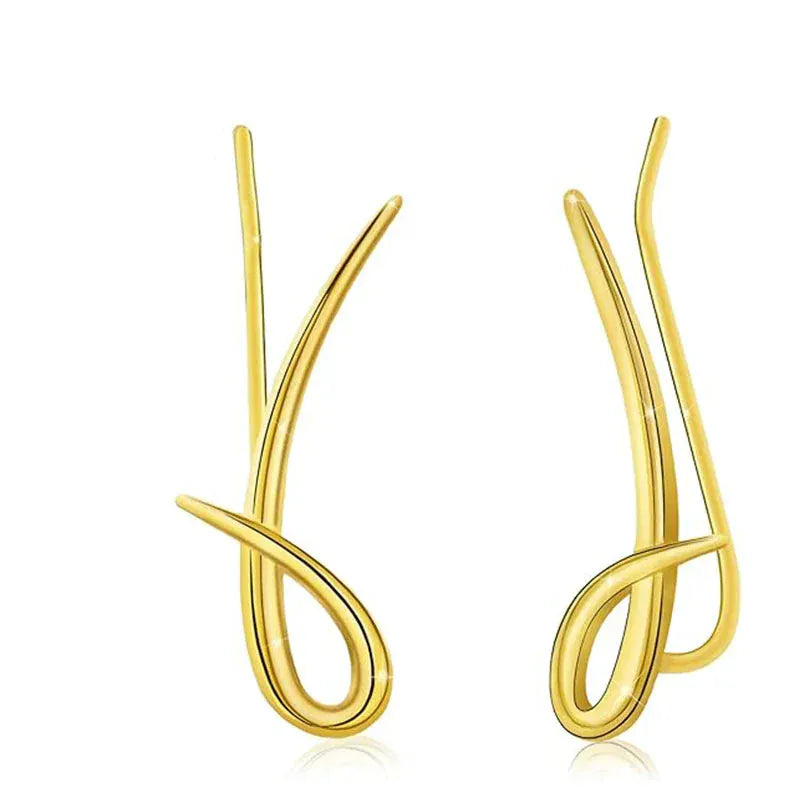 Boucle d&#39;Oreille Grimpante Noeud