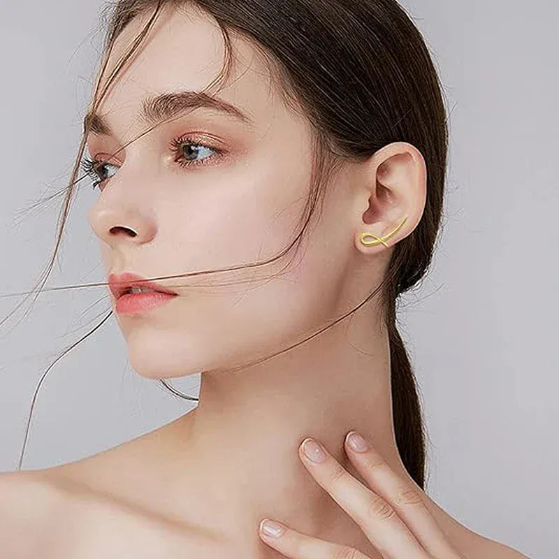 Boucle d'Oreille Grimpante Noeud