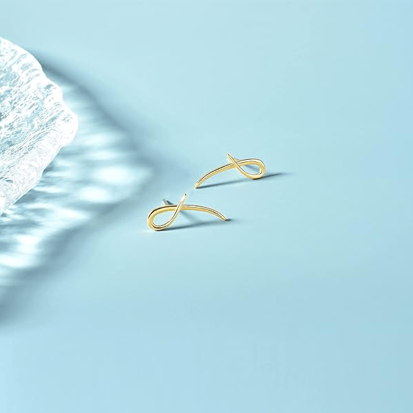 Boucle d'Oreille Grimpante Noeud