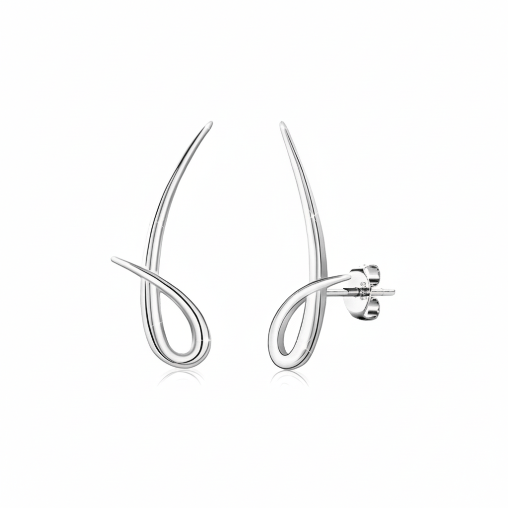 Boucle d'Oreille Grimpante Noeud