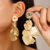 Boucle d&#39;Oreille Pendante Or