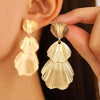 Boucle d&#39;Oreille Pendante Or