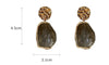 Boucle d&#39;Oreille Pierre Pendante