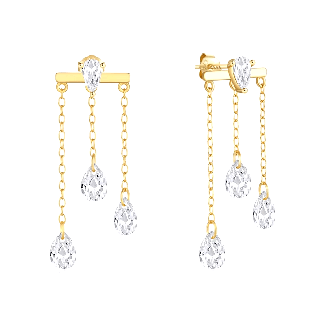 Boucle d'Oreille Pluie