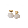 Boucle d&#39;Oreille Ronde Pendante