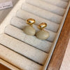 Boucle d&#39;Oreille Ronde Pendante