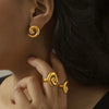 Boucle d&#39;Oreille Spirale