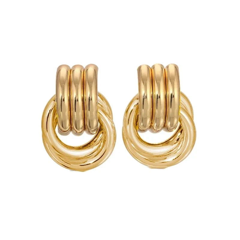 Boucles d'Oreilles Acier Inoxydable