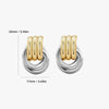 Boucles d&#39;Oreilles Acier Inoxydable