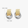 Boucles d&#39;Oreilles Acier Inoxydable