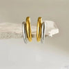 Boucles d&#39;Oreilles Bicolore