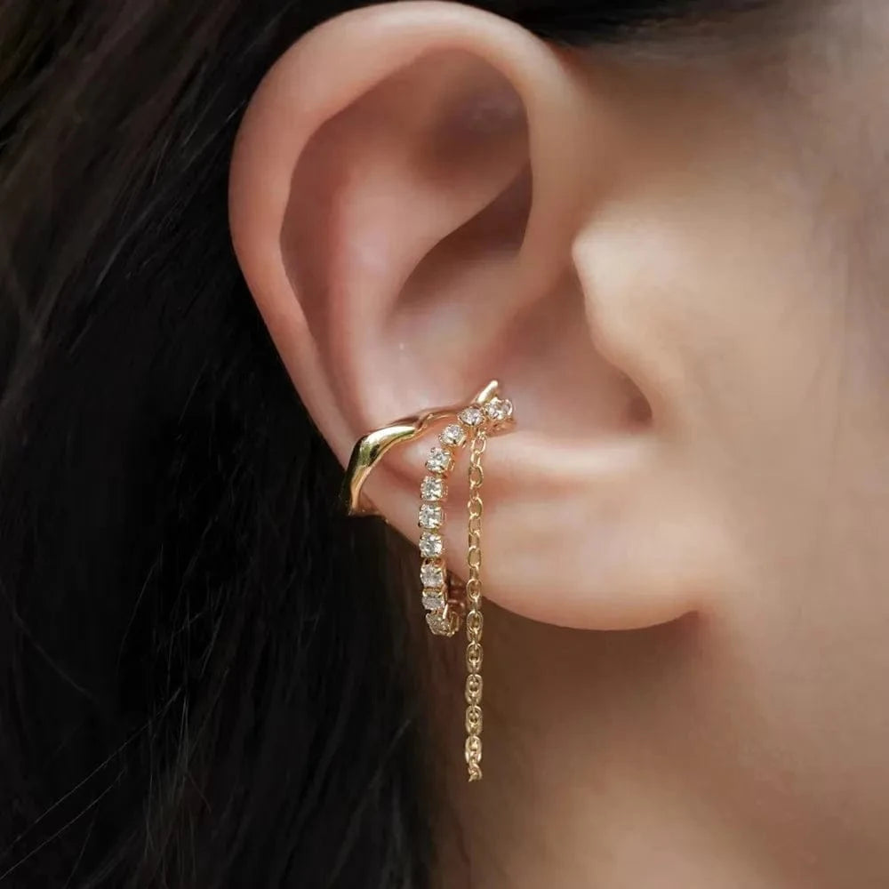 Boucles d&#39;Oreilles Bicolore