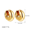 Boucles d&#39;Oreilles Bicolore