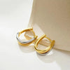 Boucles d&#39;Oreilles Bicolore