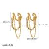 Boucles d&#39;Oreilles Bicolore