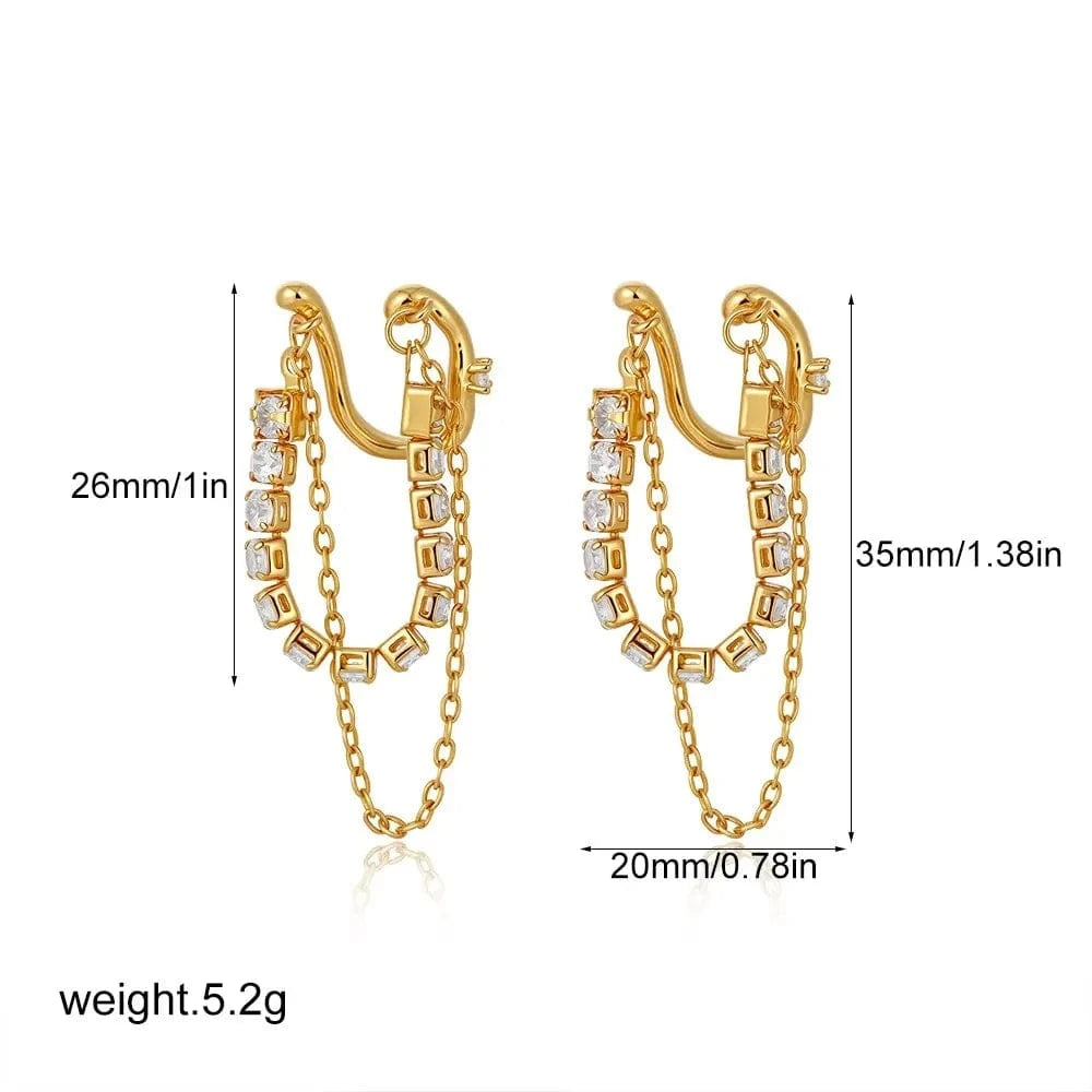 Boucles d&#39;Oreilles Bicolore