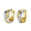 Boucles d&#39;Oreilles Bicolore