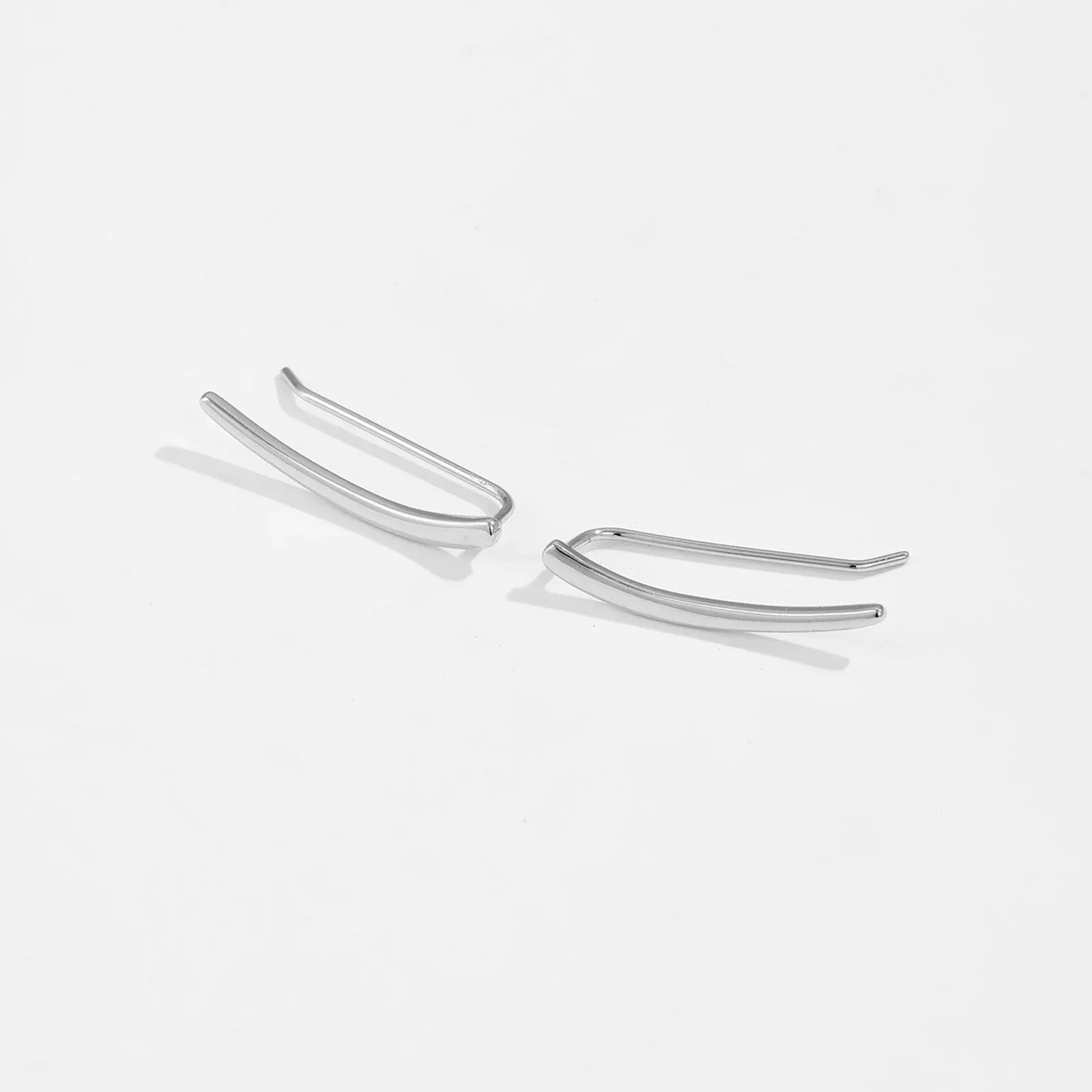 Boucles d&#39;Oreilles Grimpantes Argent