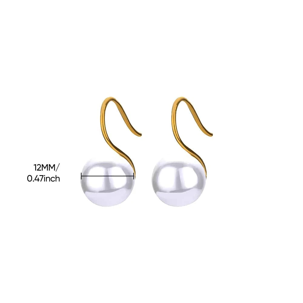 Boucles d&#39;Oreilles Perles Pendantes