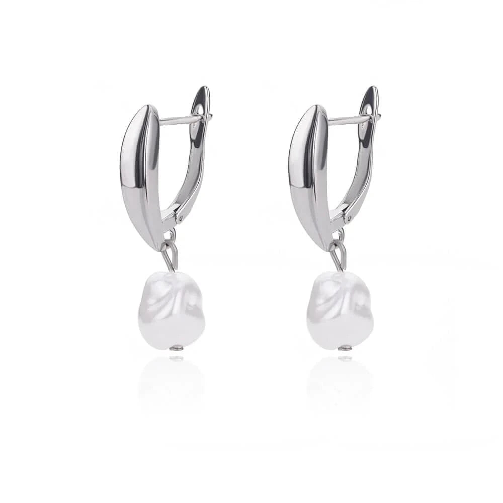 Boucles d&#39;Oreilles Perles Pendantes