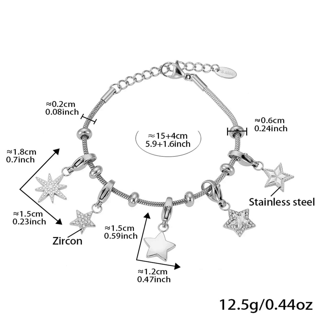 Bracelet avec Charms