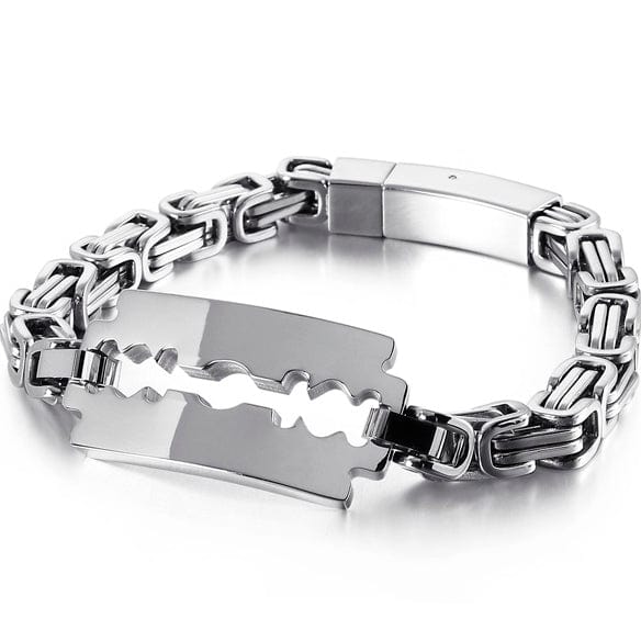 Bracelet Chaîne Homme en Acier