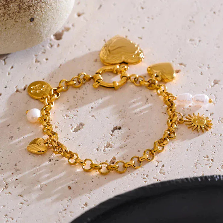 Bracelet Charm Coeur