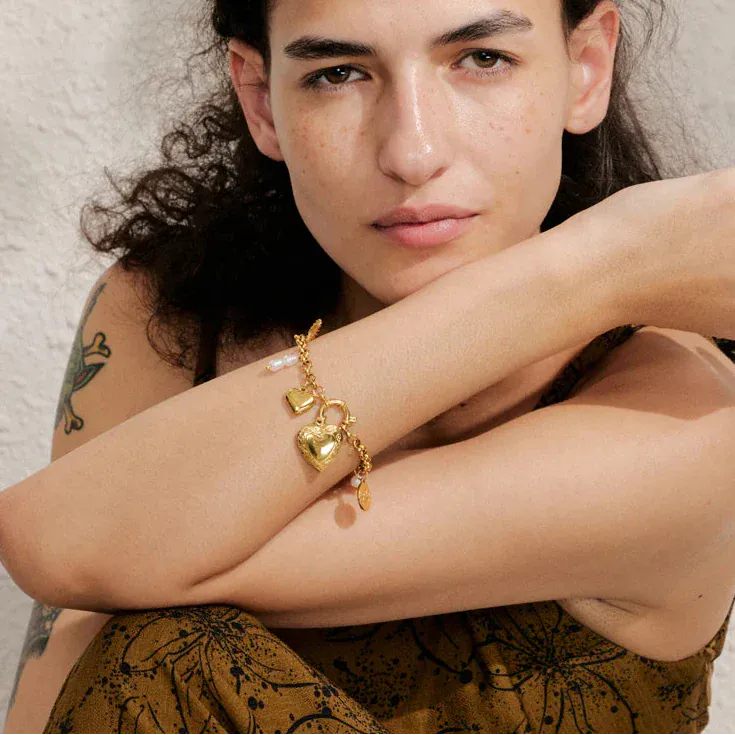 Bracelet Charm Coeur