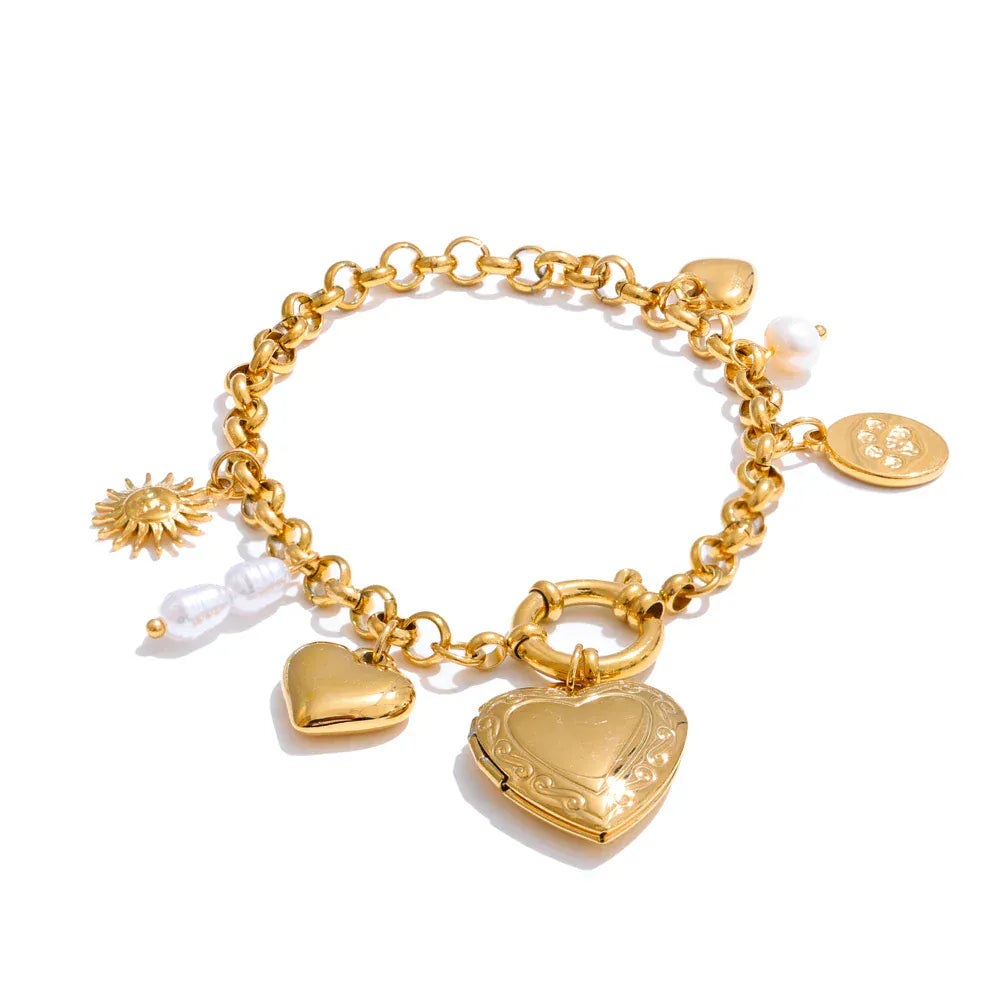 Bracelet Charm Coeur
